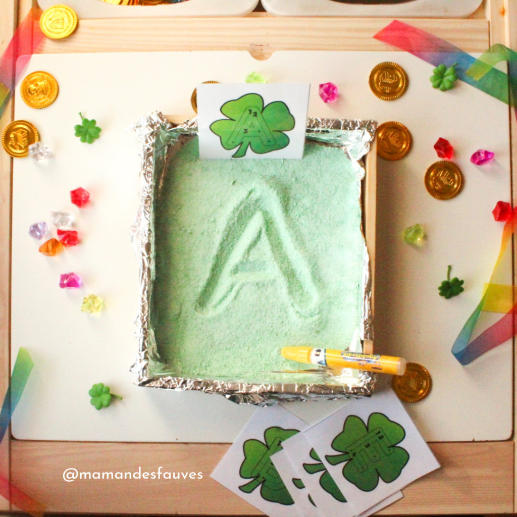 Nos activités autour de la St Patrick et les couleurs – Maman des fauves